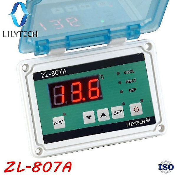 ZL-807A Fiskestank Akvarium Temperaturregulator