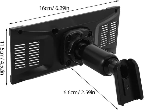 Dashcam-holder til bakspejlkamera, bagpladestativ, bilbakspejl, dashcam-montering