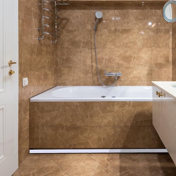 2 stk dusjvannstopper silikon sprutbeskyttelse for dusjsprutforebygging hvit barriere stripe