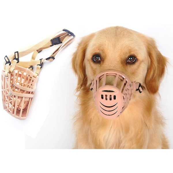 Hundemasker Plast Slitesterk snute Antibitt Pustende 1 pakke