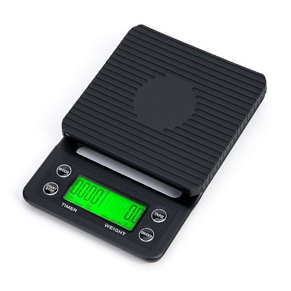 Kaffevåg 5kg 0.1g Timer Dropp Hög Precision Kök