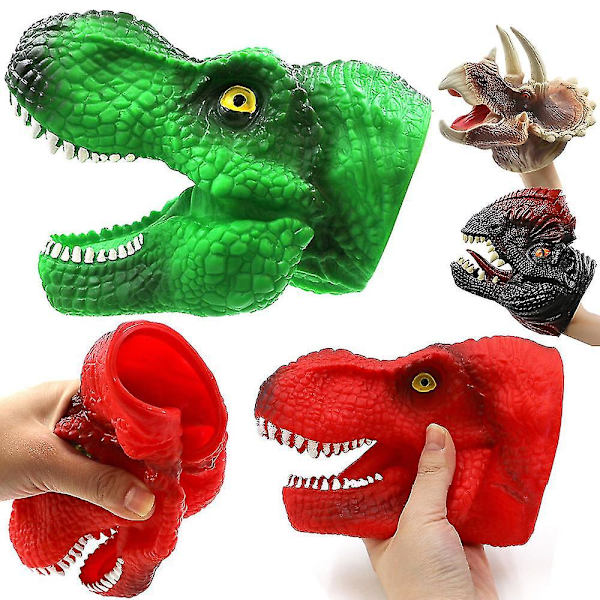 Drengedinosaur Handsker Velociraptor Klo Anime Tilbehør Voksen Dinosaur Hånddukke Børns Legetøj