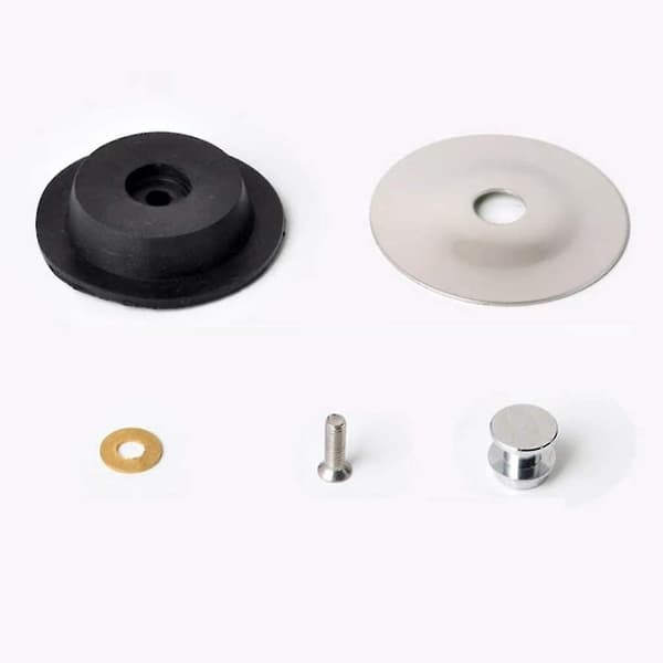 Universal rustfritt stål badekarpropp for 42-43mm avløpsåpning