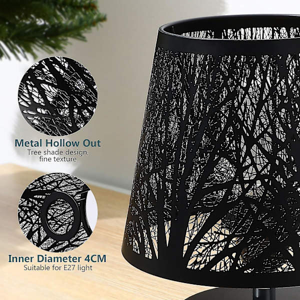 Lampe Skjermer Bordlamper Hengelampe Skjerm Stoff Lampe Deksel Bordlamper Jern Lampe Skjerm Bordlampe Deksel