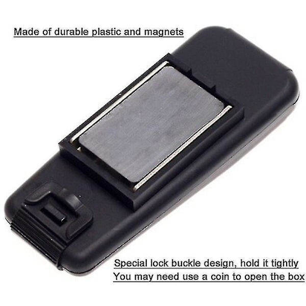 Magneettinen Auton Avaimenpidike Laatikko Ulkotiloihin Piilotettu Turvallinen Magneetti Koti Toimisto