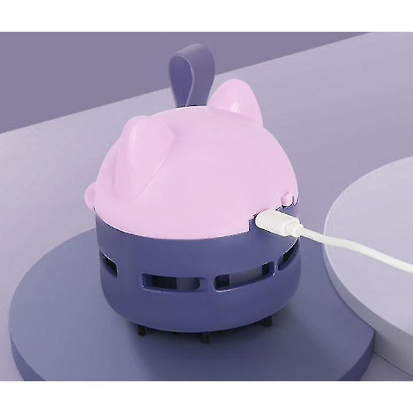 Mini Eläin Latautuva Auton Imuri Violetti