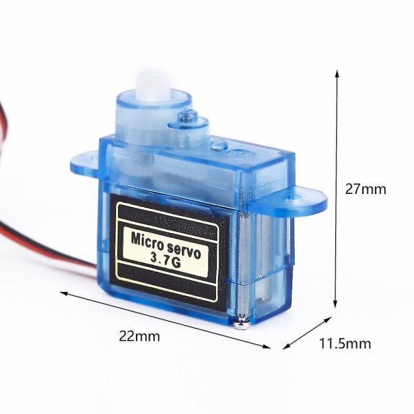 New Micro 3.7g Mini Servo for Aeromodelling Control