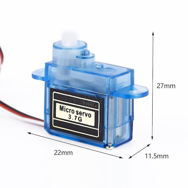 Ny Micro 3.7g Mini Servo for Aeromodellkontroll
