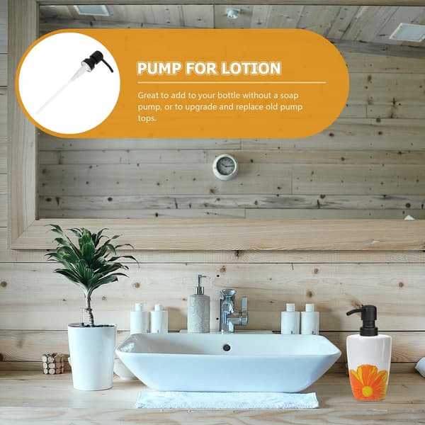 Lotiondispenser og elegant stil rustfrit stål pumpeudskiftning med kompakt design