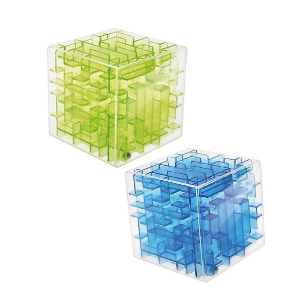 Kuuma 3D kolmiulotteinen Magic Cube Maze Opetuslelut Intelligence Toy