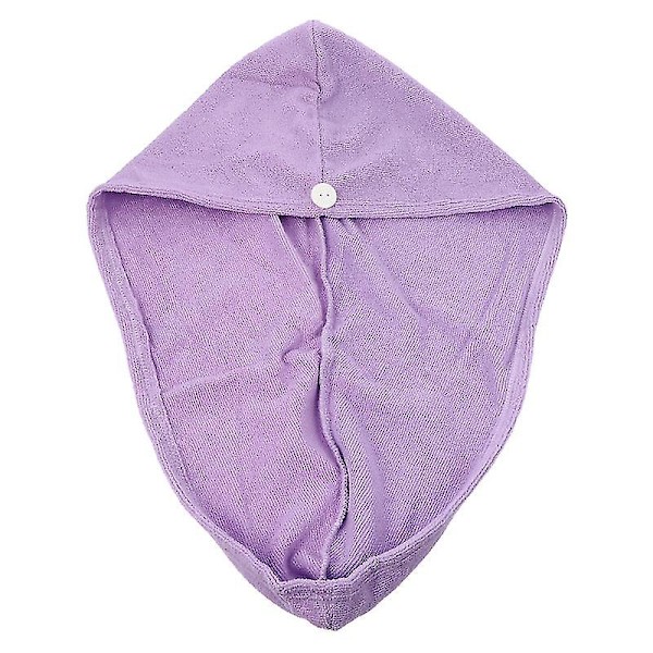 Snabb Torkande Badhuva Microfiber Huvud Wrap Tjock Bad Turban