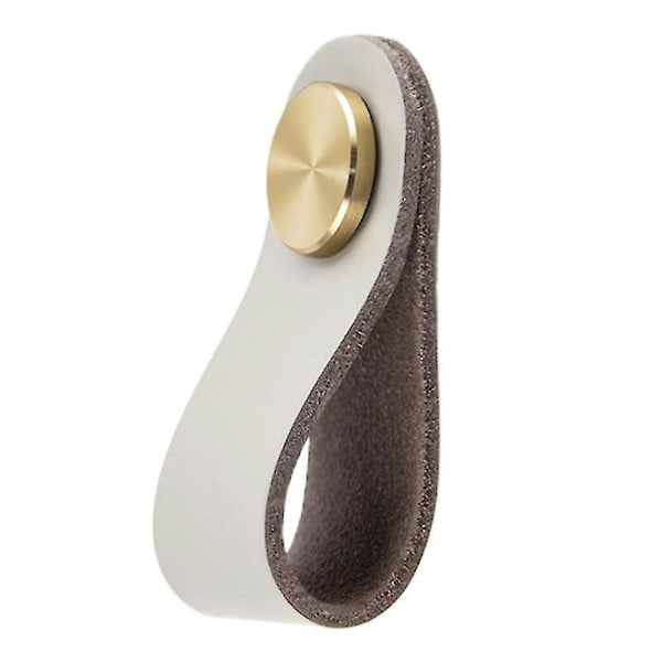 Skabsgreb til Garderobe, Små Skabsgreb, Knapper og Håndtag til Kommode, Skuffegreb Light Gray