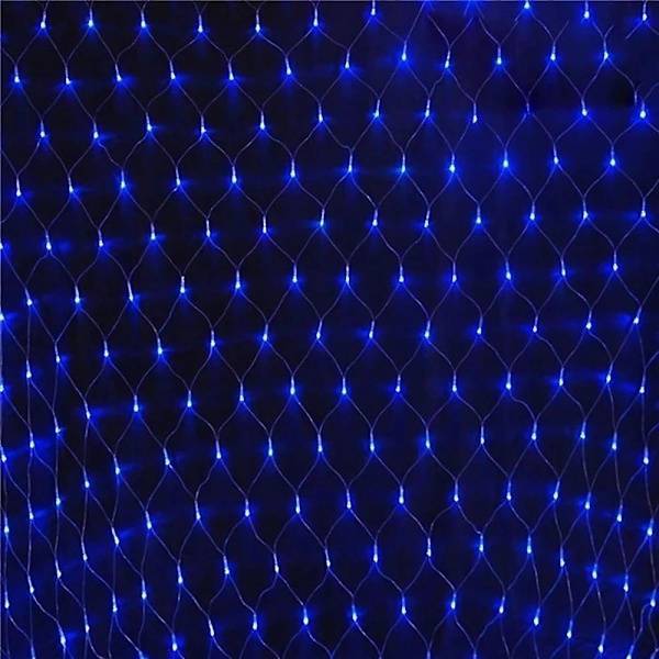 LED-nätsträngljus IP65 3mx2m Flexibel Nät-Julbelysning