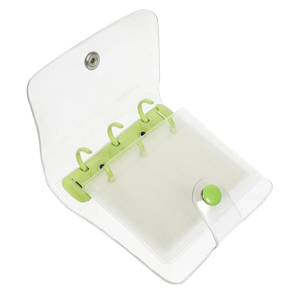 Mini Binder Shell Løsbladet Notesblok til Studerende Praktisk Skrive Lomme Notesbog