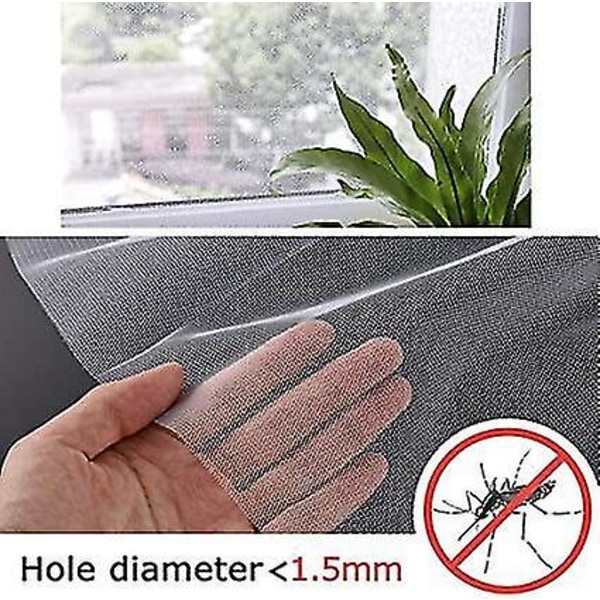 3 Pak Fluenet Mosquitovindue Net Insektnet