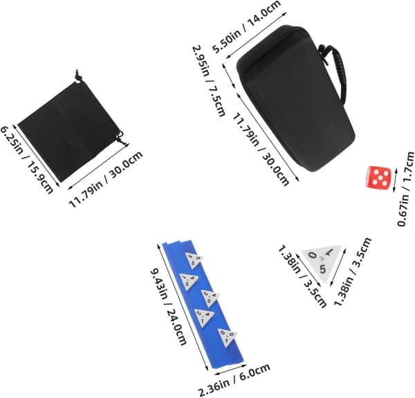Triangel Domino Set Brickor Bärbart Mahjong Set Nummer Brädspel Strategispel