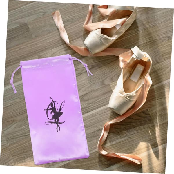 Danse Sko Opbevaringspose til Kvinder Ballet Sko Stor Kapacitet Organizer Pose Vaskbar Snøre Organizer