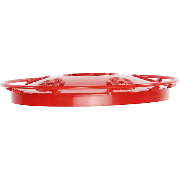 Kolibrimatare med 5 utfodringsplatser för utomhus 16 vätskeuns Flower Bird Feeder Fönster Lätt att rengöra och fylla