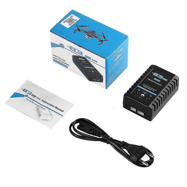 RC B3 20W 2S-3S Lipo Batteri Balanseringslader