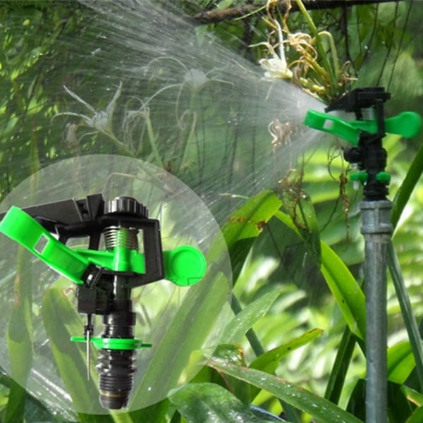 Trädgårdsbevattningsverktyg Trädgård Gräsmatta Bevattning Hållbara Trädgårdsverktyg Rotations Spray Bevattningssprinkler