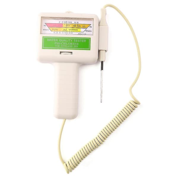Ph Cl2 Klorniveau Tester Pool Spa Vandkvalitetsmonitor