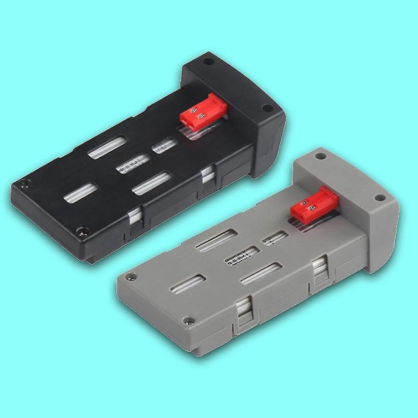 2x3.7v 1800mah Batteri til E99 Drone E99 Pro 2 E99 Drone Pro 2 Sort Ty-yuhao