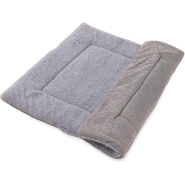 Koiran sängyn tyyny lämmin kenneltyyny pestävä, käännettävä koiran häkkimatto koiranpennulle Patja (shikai)-yuhao