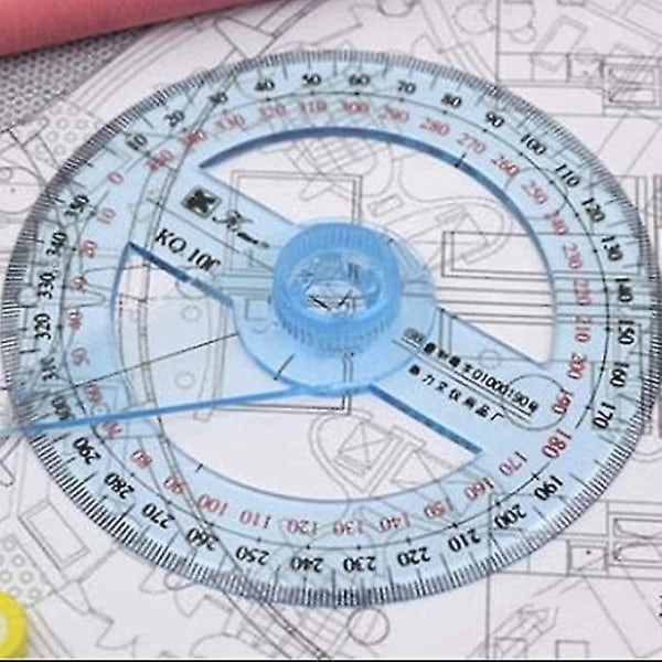 Cirkelgrader 2 stk. 360 Graders Vinkelmåler