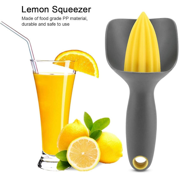 Citronpresser, Ergonomisk Manuel Mini Citronpresser til at Presse Appelsiner, Grapefrugter