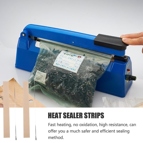 5 stk. Vacuum Sealer Sous Vide Sealer Element Trådforseglingsmaskine Heat Strips Impuls Sealer Tape