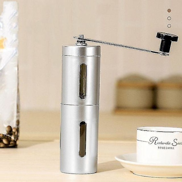 Mill Kitchen Tool Håndkvern i sølvfarget rustfritt stål