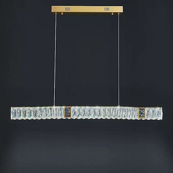 100cm Hængende Lanterne Design Lampe Rustfrit Stål Moderne