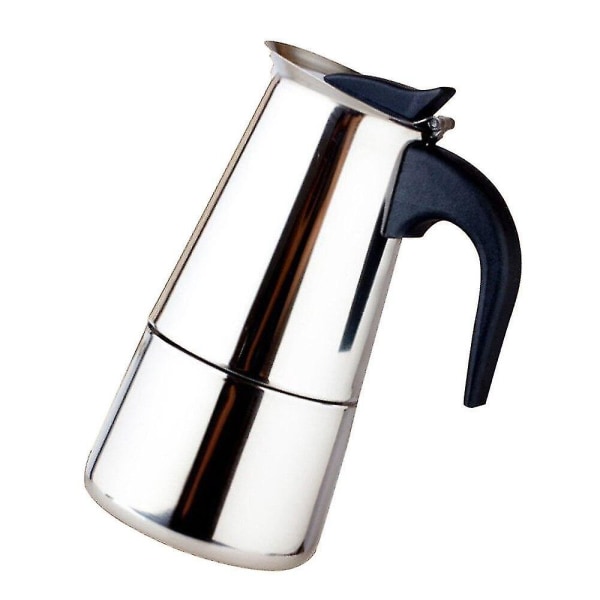 Rostfritt stål Moka kaffebryggare Espresso Percolator