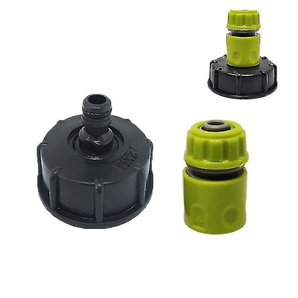 IBC Tank Tap Adapter Vandhane Slangekap Connector Have Slange Hane Have