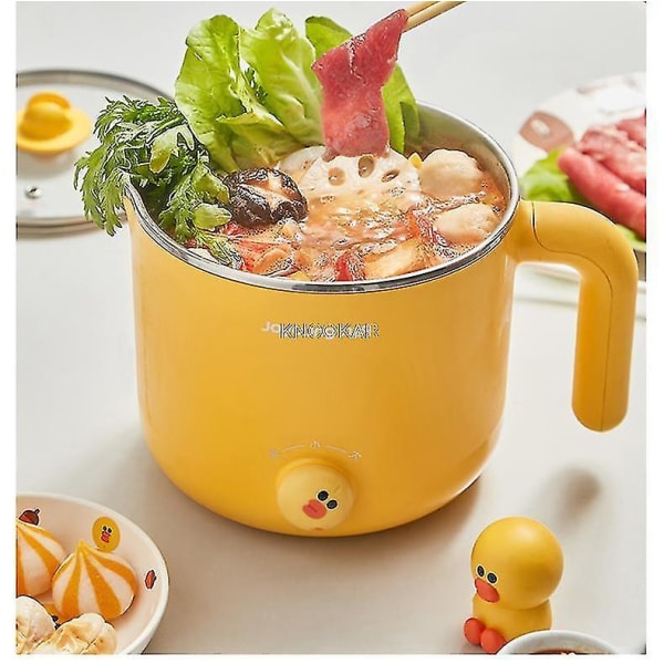 Mini Electric Multi Cooker Bärbar Riskokare Hotpot