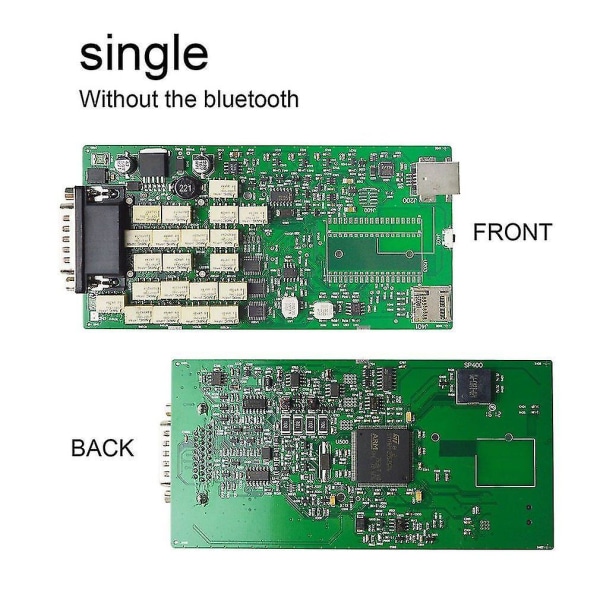 Ingen Bluetooth Single Board Scanner Grønt diagnoseverktøy
