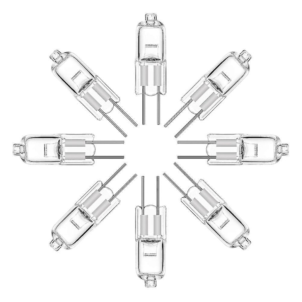 Tsleen 100 stk G4 Halogen Varmt Hvit 12v 20w Lyspærer