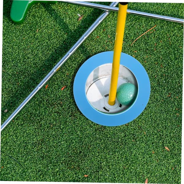 2st Bärbara Blå Golf Träningsputtkoppar Silikon Träningshålringar