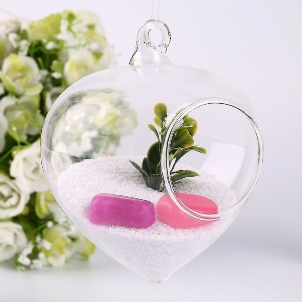 Gyroscope Glass Plant Flower Vase Bottle Hanging Decor