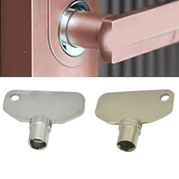 Tønnenøkkel Karbonstål Rørformet Nøkkel Hul Nøkkel For Bobil Motorhome Sink (Sølv) (2 stk)