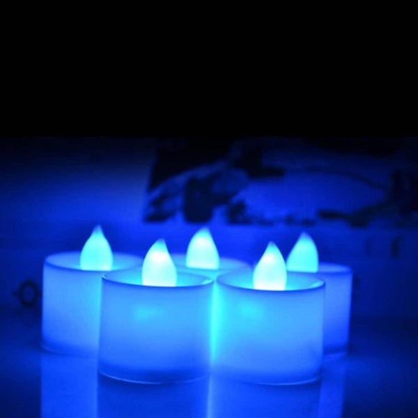 Ramadan Eid Lights Flameless Led Te Lights Candle Flimring