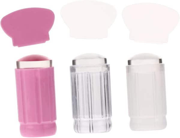 6 stk. neglekunststempel silikoneforsegling negledesign sæt værktøjer til manicure