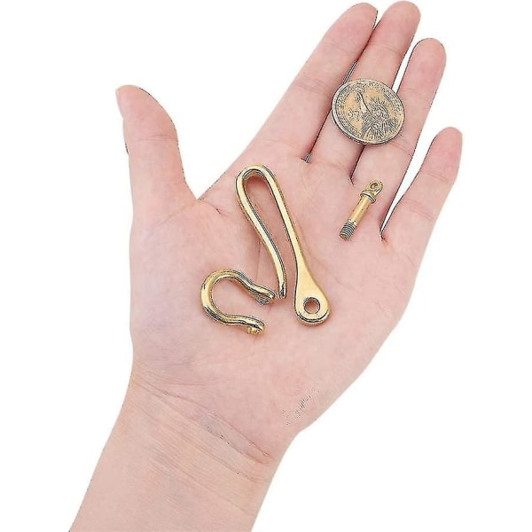 Auton avaimenperä vyökoukulla (kulta) (1 kpl)