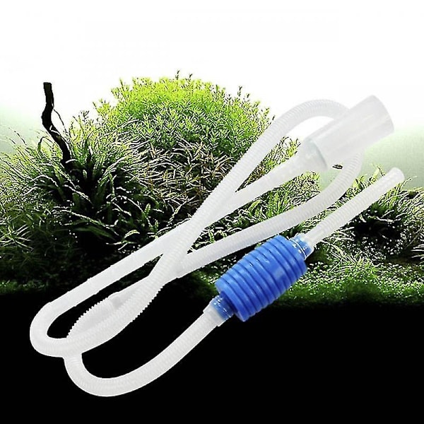Akvarium Siphonrör Fisk Tank Rengörings Vakuumpump