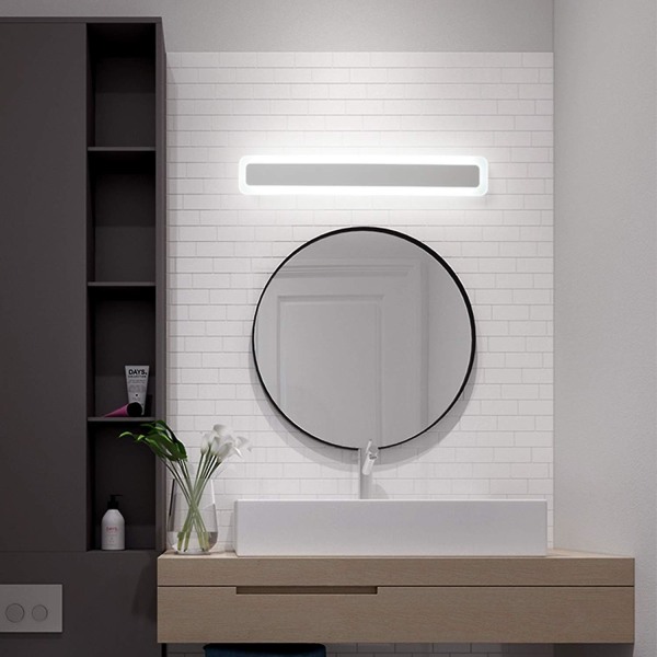 14w Spejllys Væglampe Badeværelse Cool White 7200k Led 900lm Moderne  Indendørs Badeværelseslampe Badeværelsesbelysning 40cm [energiklasse E]  bac0 | Fyndiq