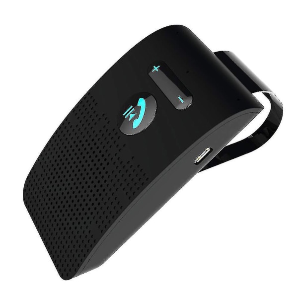 Bluetooth bilsett Trådløs Bluetooth4.2 høyttalertelefon Håndfri bilsett Solskjermklemme Spe