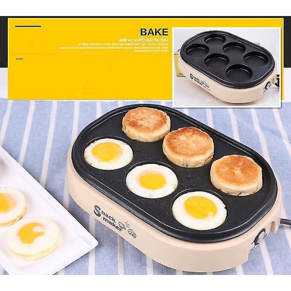 Elektrisk egg hamburger maskin røde bønner kake pannekake