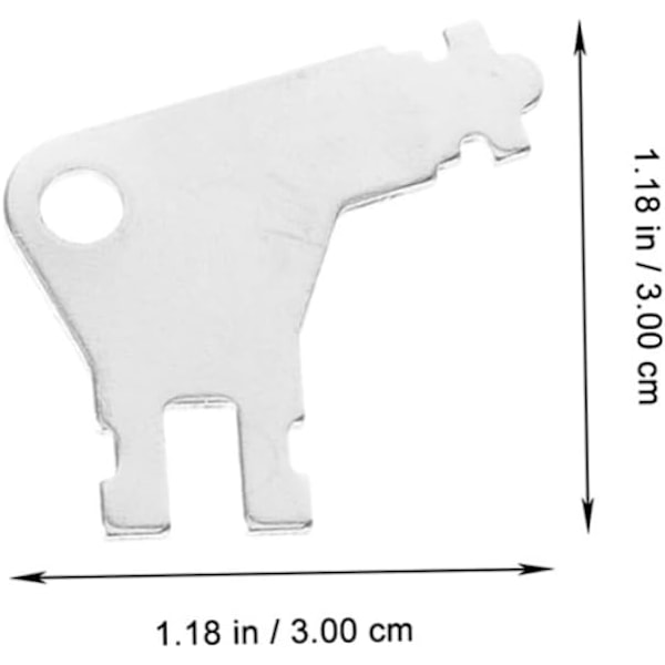 1 Sæt Papirdispenser Nøgle Udskiftning Papirhåndklædedispenser Nøgler Universal Dispenser Nøgle Papir