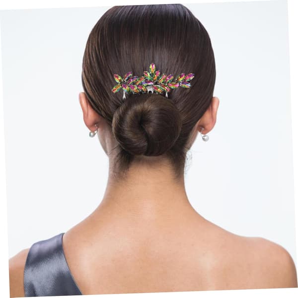 2 stk. Rhinestone Brudehårkammer Elegant Side Bryllupshodeplagg