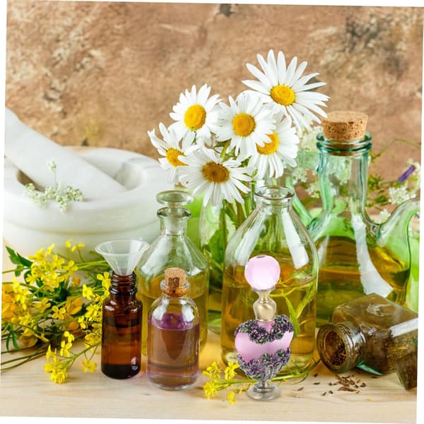 2 stk. aromafalske for eteriske oljer, parfymeflaske i Midtøsten-stil